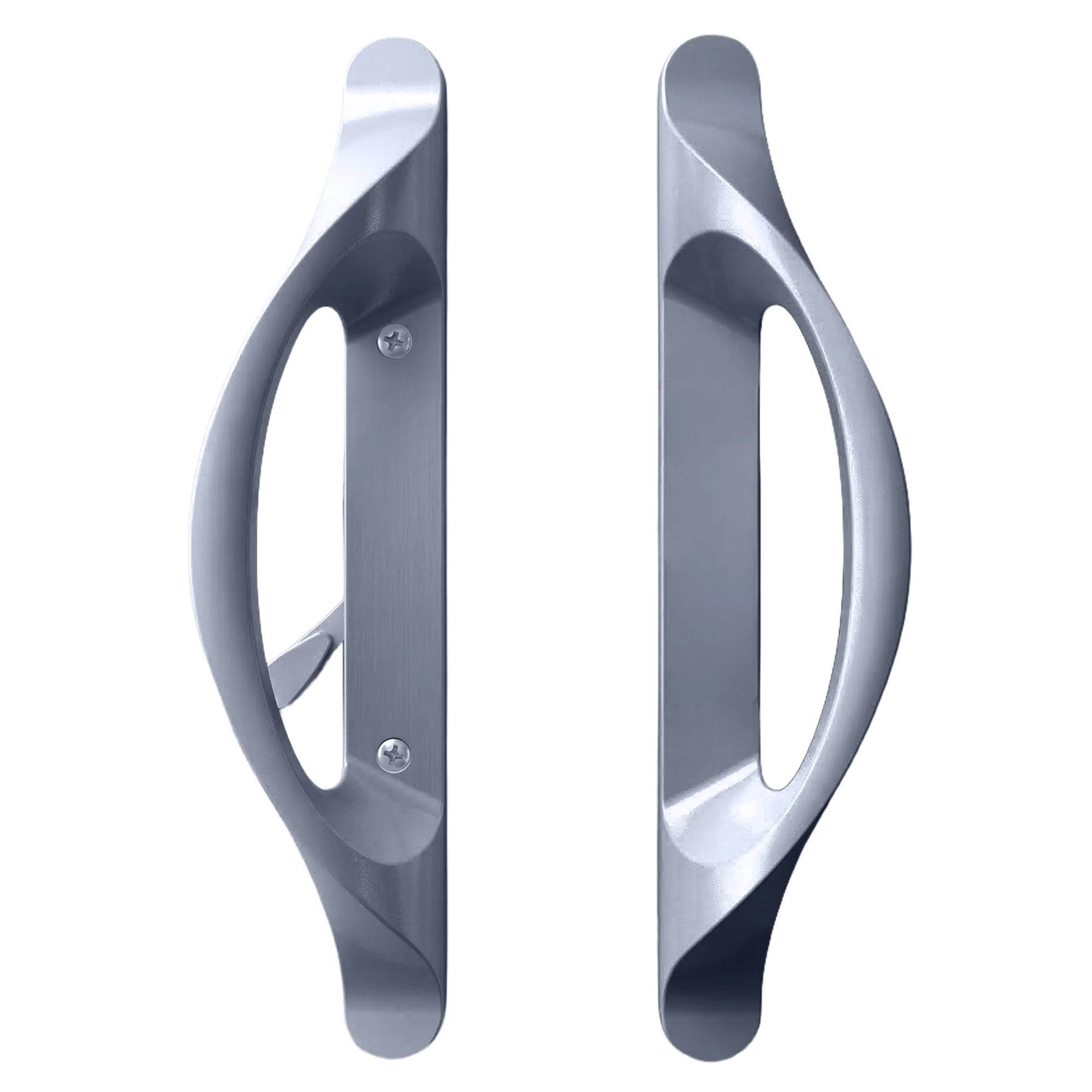 (DH-372) Amesbury Truth Handle Set for Doors, 3-15/16" Hole Space - Image 5