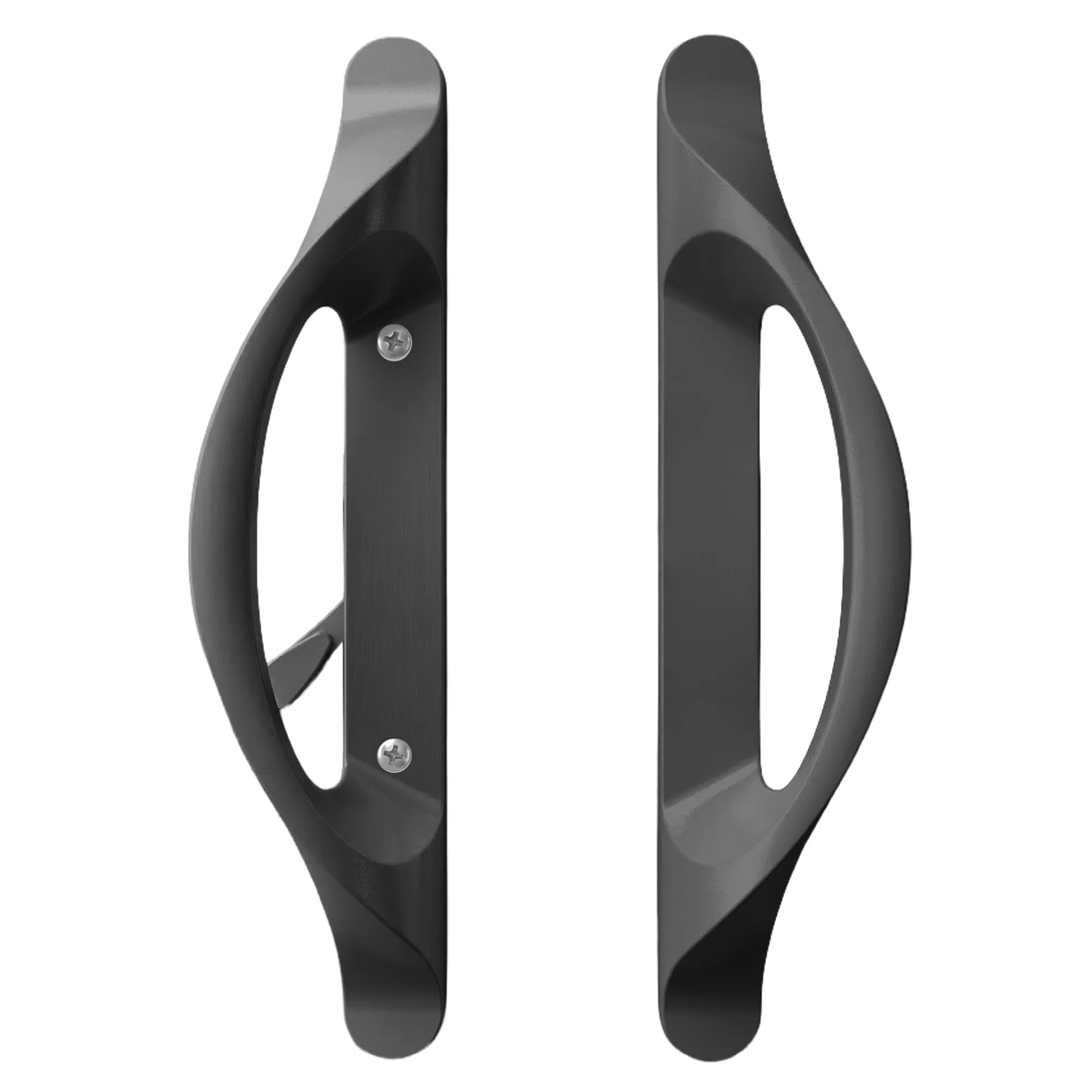 (DH-372) Amesbury Truth Handle Set for Doors, 3-15/16" Hole Space - Image 6