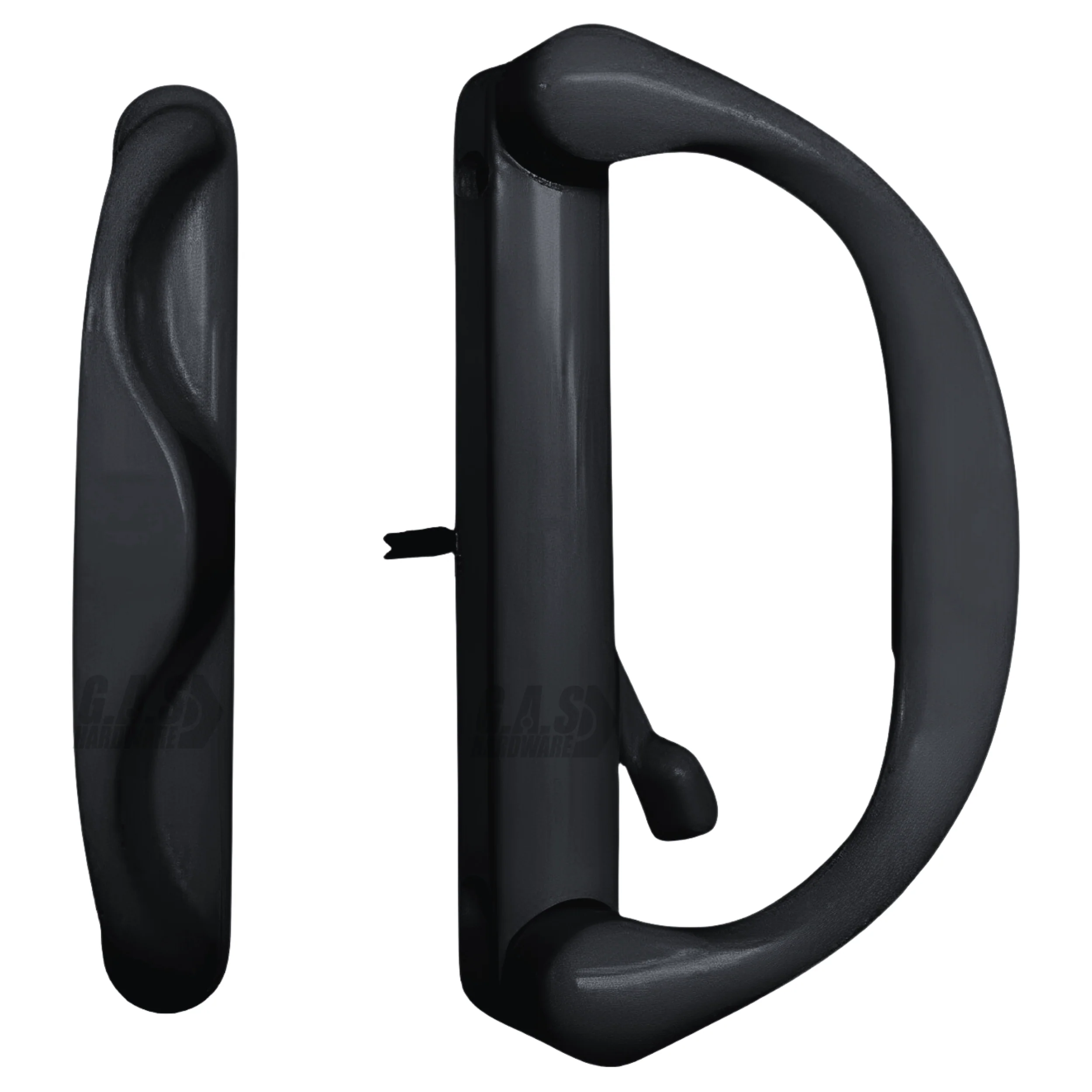 Involute Sliding Patio Door Handle Set, 4-15/16" Hole Spacing (DH-473) - Image 8