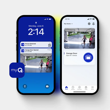 LiftMaster 2220L 3/4 HP Chain Drive Opener with Built-In Camera and myQ Connectivity (REPLACES 81600 and  81650) - Image 6
